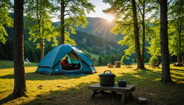 Profiter d'un camping calme à sorède dans les pyrénées-orientales